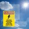 Signmission Radiation & Laser Sign, 10 in H x 7 in W, Vinyl Decal, Rectangle OS-2PACK-CR-D-710-V-10262 - alternate 6